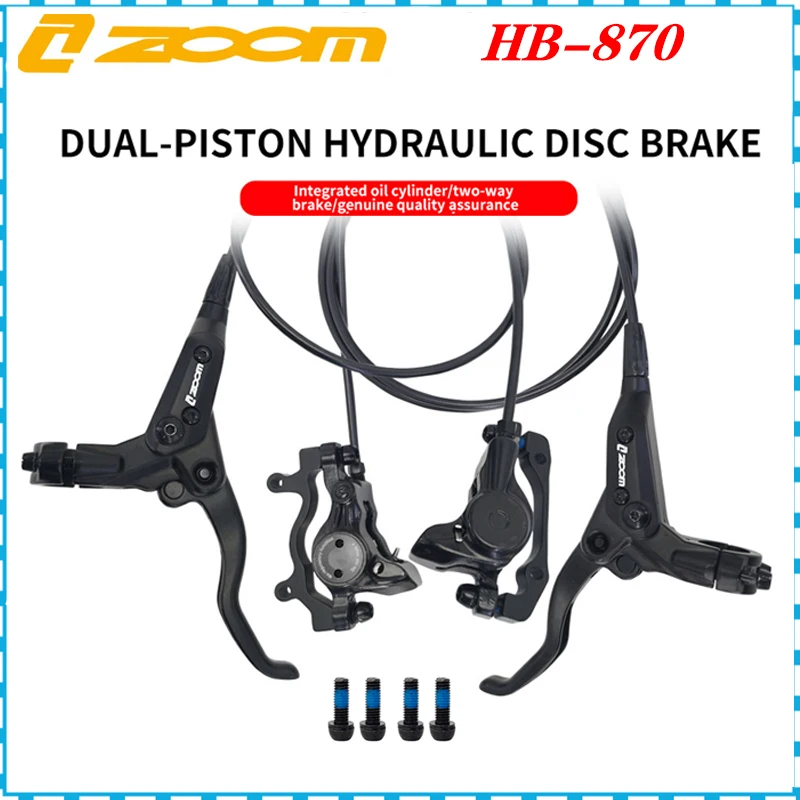 ZOOMHB870HB8752PistonsBicycleHydraulicBrakeMountainBikeDisc