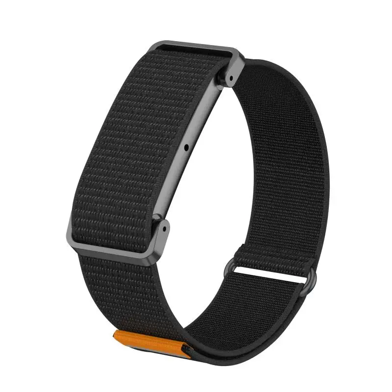 Quick Release Nylon Watch Strap with Metal Protective Case, Ultra Thin Breathable Replacement Wrist Band