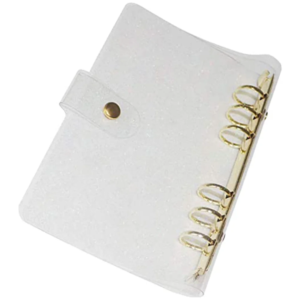 

Notebook Cover Clear Binder Cover Refillable Binder Cover Protector Loose Leaf Folder