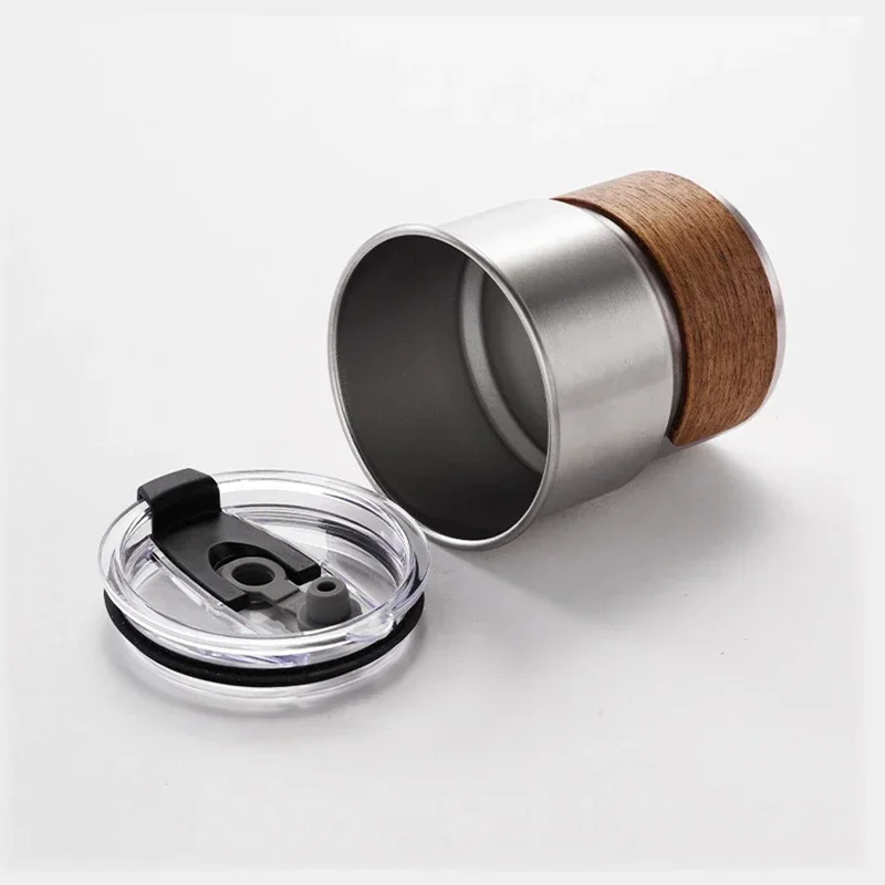 300ml Stainless Steel Coffee Mug with Lid for Outdoor Camping coffee cup,coffee mug