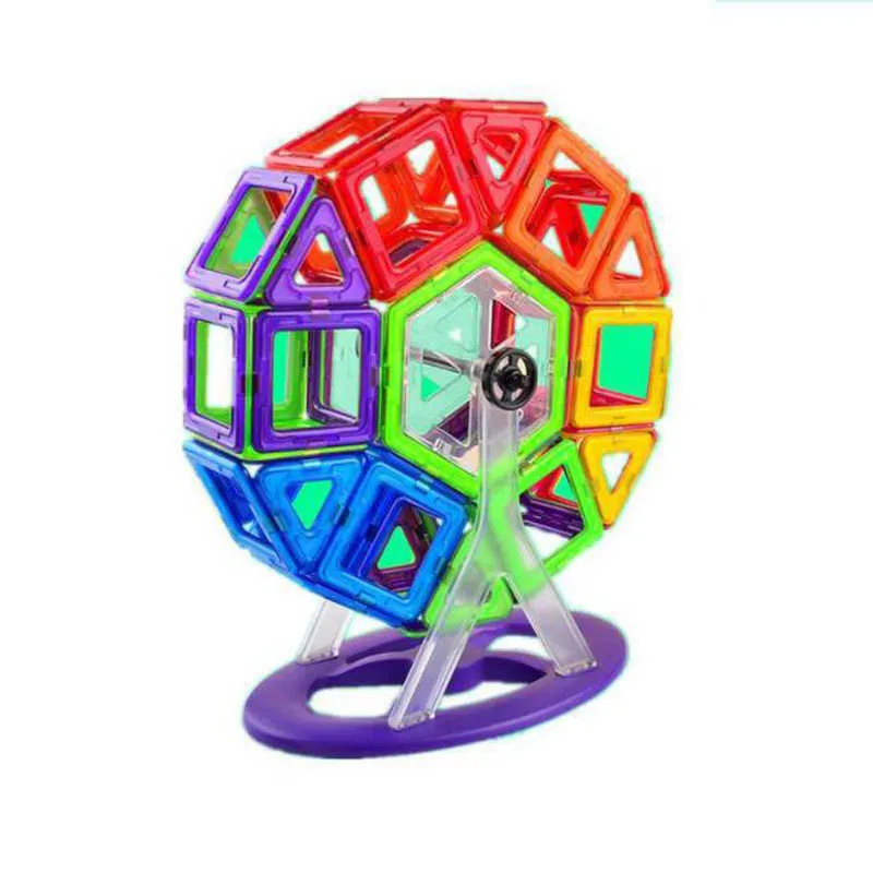 Building Blocks Construction Blocks 3D DIY Magnetic Designer Building Blocks Educational Toys for Children Gifts Creative Bricks