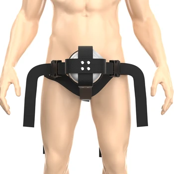 Adjustable Strap-on Automatic Male Masturbation Cup Elasticity Wearable Hands Free Masturbator Sex Toys for Man