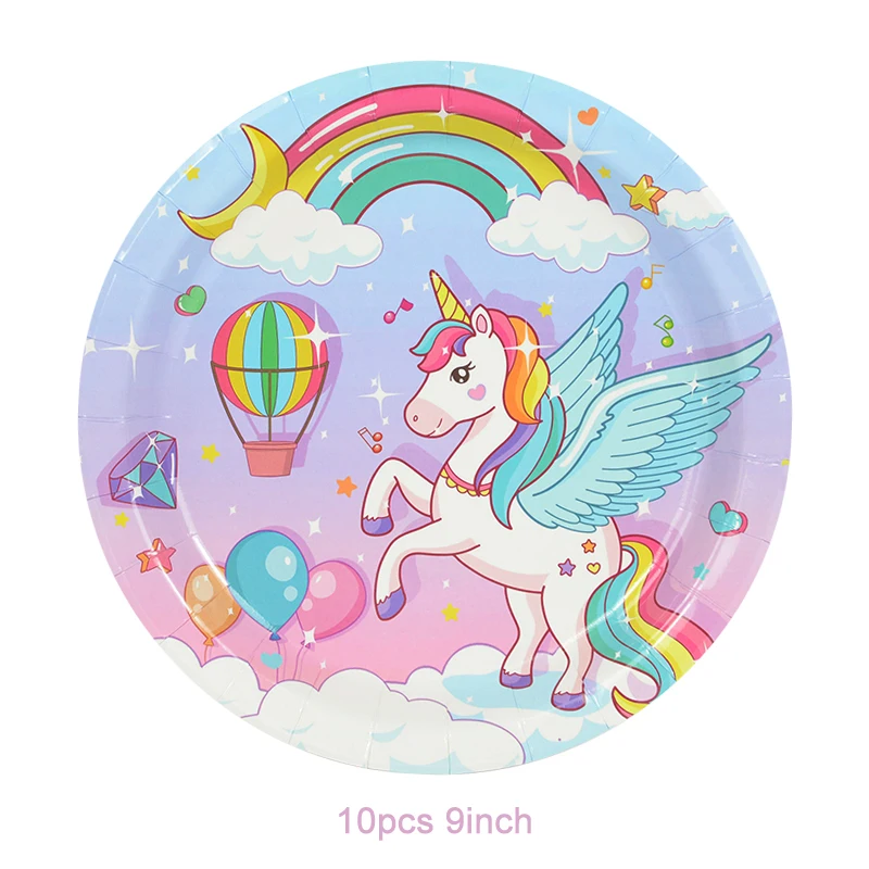 Palloncino Gigante Unicorno In Piedi PartyDeco 104cm – Bianco Con Criniera Rosa, Autoportante - 2