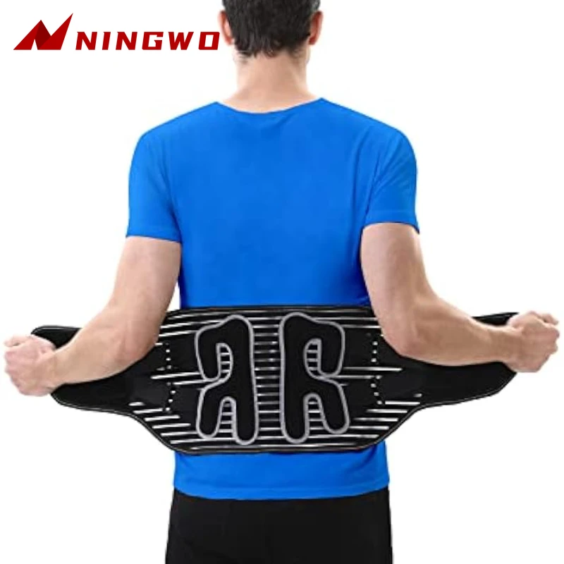 

Lumbar Support Spine Straightener Belt For Women Men Herniated Disc, Scoliosis, Sciatica R-shaped Cartilage Design