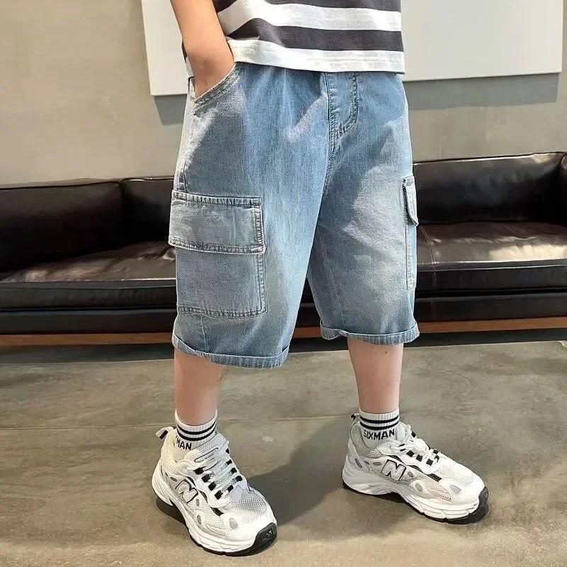 Boys Denim Shorts Children Boy Summer Pants Kids Jeans kids pants boys jeans