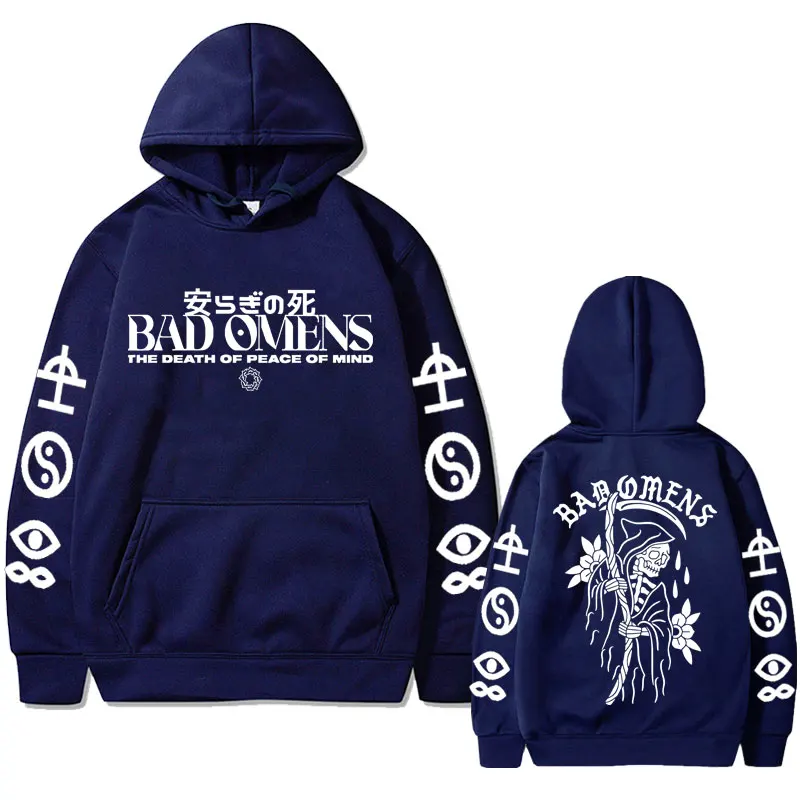 Bad Omens Band Tour American Music Print Hoodie The Death of Peace 
