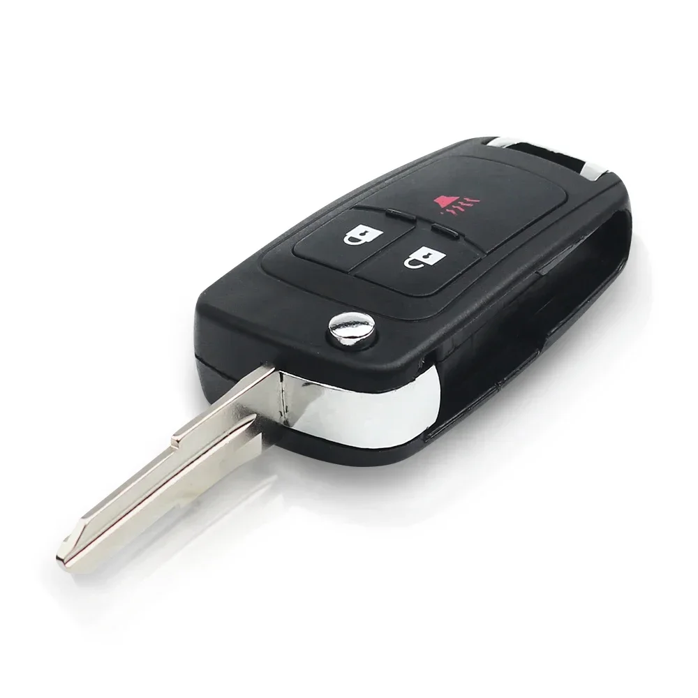 Chevrolet Spark 2012- 3 Buttons Replacement Folding Remote Car Flip Key Shell Blank Uncut Blade Case