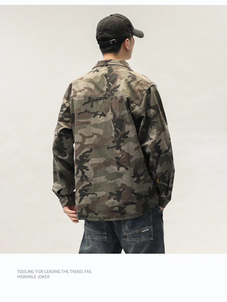 Camouflage Cargo Shirt