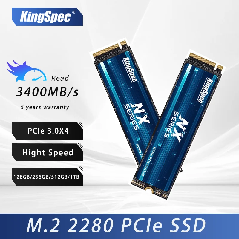 

KingSpec SSD M.2 NVME PCIe 3,0 128G 256G 512G 1TB Ssd M.2 2280 SSD Nvme M2 Жесткий Диск Внутренний твердотельный накопитель для ноутбука