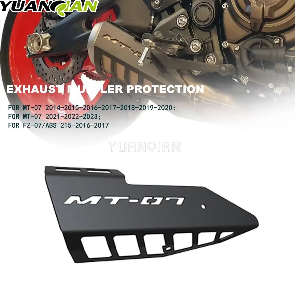 

FOR YAMAHA MT-07/ FZ-07/YZF R7 MT07 TRACE 2014 2015 2016 2017 2018 2019 2020 Motorcycle Exhaust Muffler Protection exhaust guard