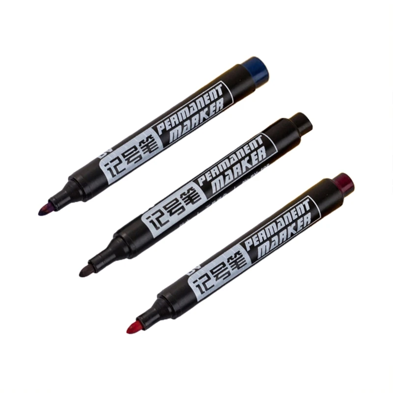 

Permanent Marker Low Odor Marking Writing Tools Home School Office Supplies 10x