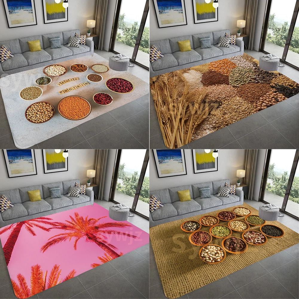 CustomizableHomeLivingRoomLargeCarpetBedroomKitchenNonslipFloorMatCorridorCarpet