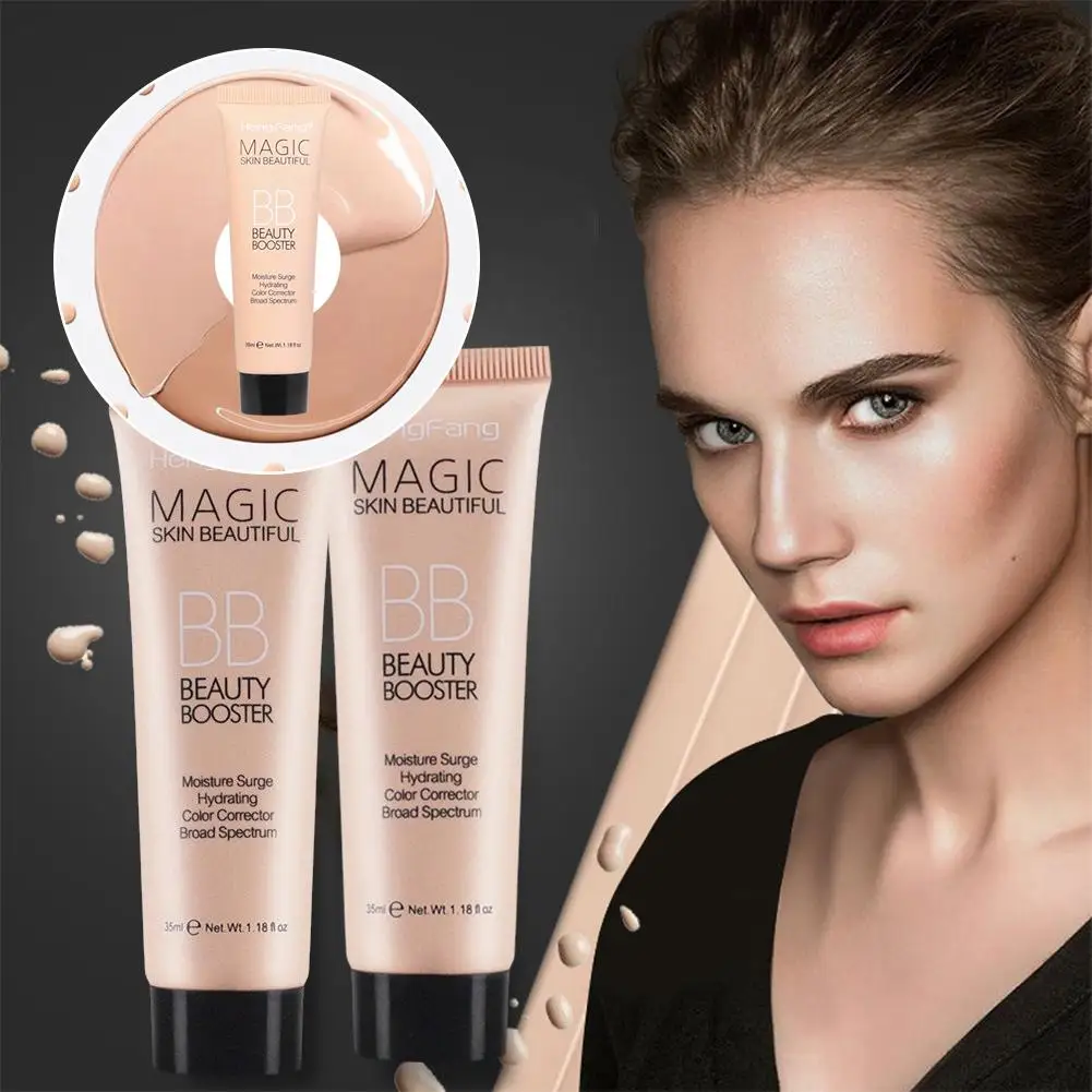 BB crème anti-cernes à base de liquide, maquillage imperméable, fond de teint liquide longue durée, couverture complète, 3 couleurs, J1M7 image