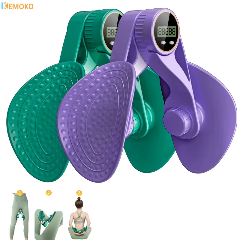 Leg Beauty Equipment Muscle Countable Trainer Pelvis Recovery Firmness Training Leg Curling Hip Large Thick Clamp Legs Fitness