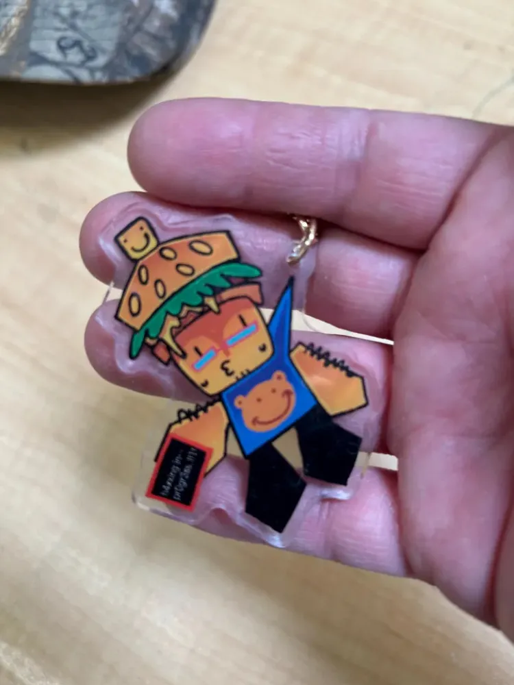 007n7 Forsaken Inspired アクリルキーホルダー かわいい漫画ゲーム