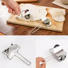 

1 PC Dumpling Wrapper Mold Steel Kitchen Gadgets Pastry Accessories Round Dumpling Maker Dough Cutting Tool Portable