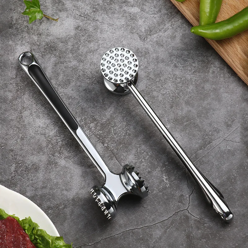 KEMORELA Meat Tenderizer Meat Tools Steak Beef Chicken Hammer Aluminium Metal Mallet Kitchen Tools Meat Tenderizer Meat Hammer
