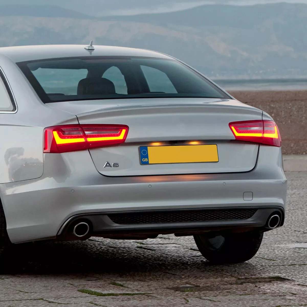 مصباح خلفي ليد ليد لأودي ، فرامل ، ضوء ضباب إيقاف خلفي ، أودي A6 ، C7 ، سيدان ، 4G5945093A ، 4G5945094A