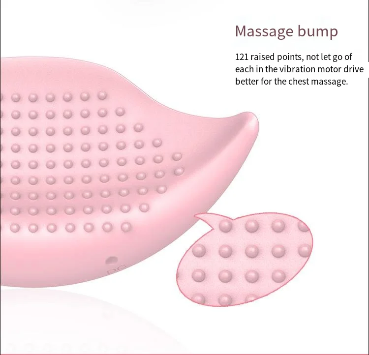 10 frequency wireless remote control chest massager chest invisible breast sticker massager chest massage_voghion.com