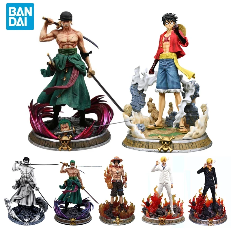 One piece figure Luffy 36cm toy collection luxury statuette decoration manga