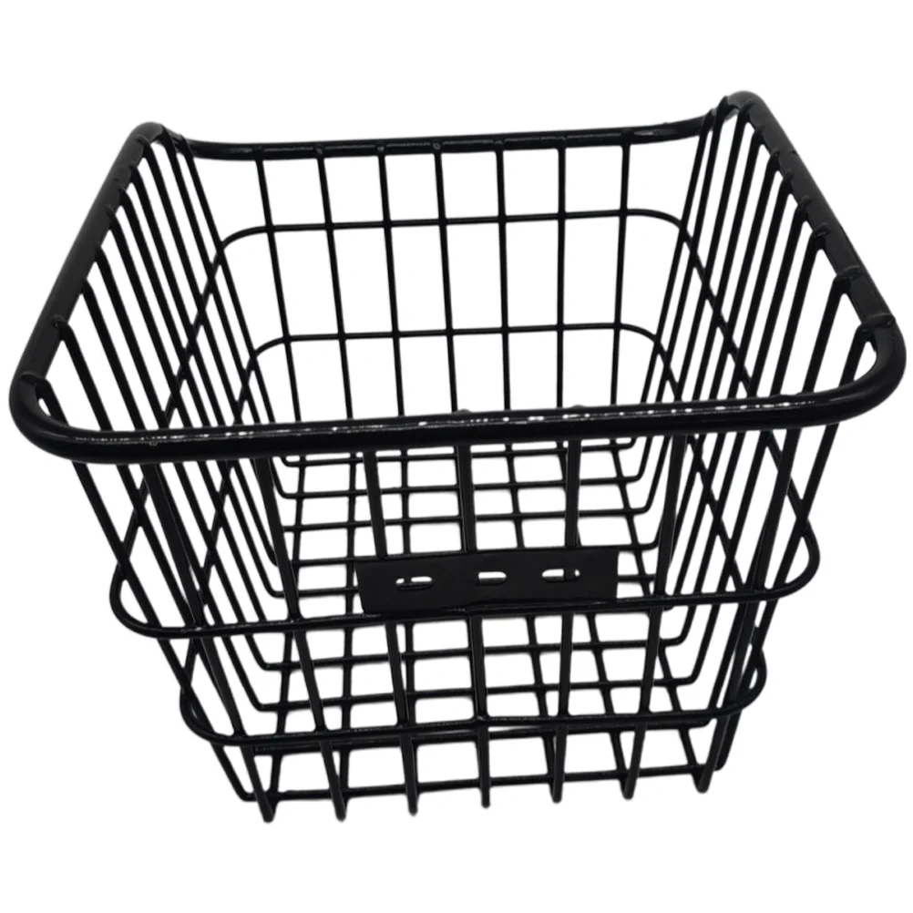 

Inoomp Stroller Accessories Rear Bike Basket Metal Wire Basket Strap Bag Cargo Rack Fold-Up Detchable Front Bag Rear