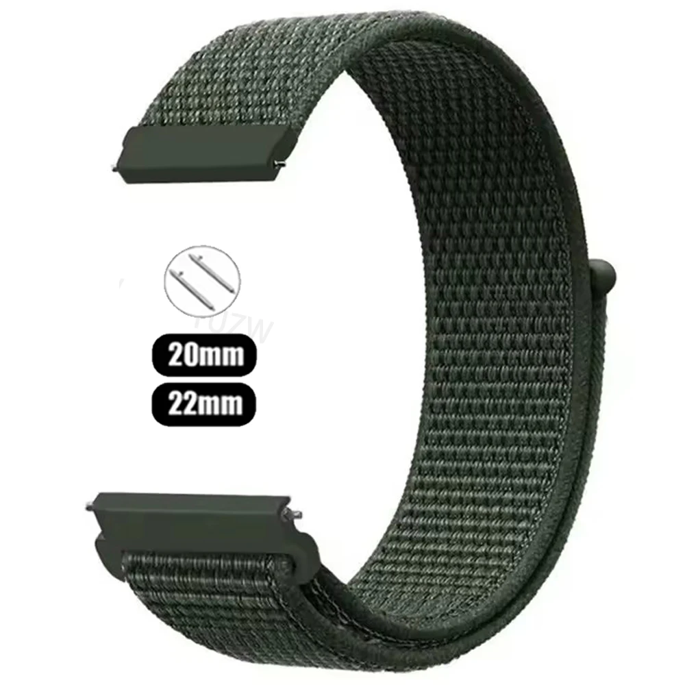Nylon Sports Strap | Soft Wristband | 22/20mm