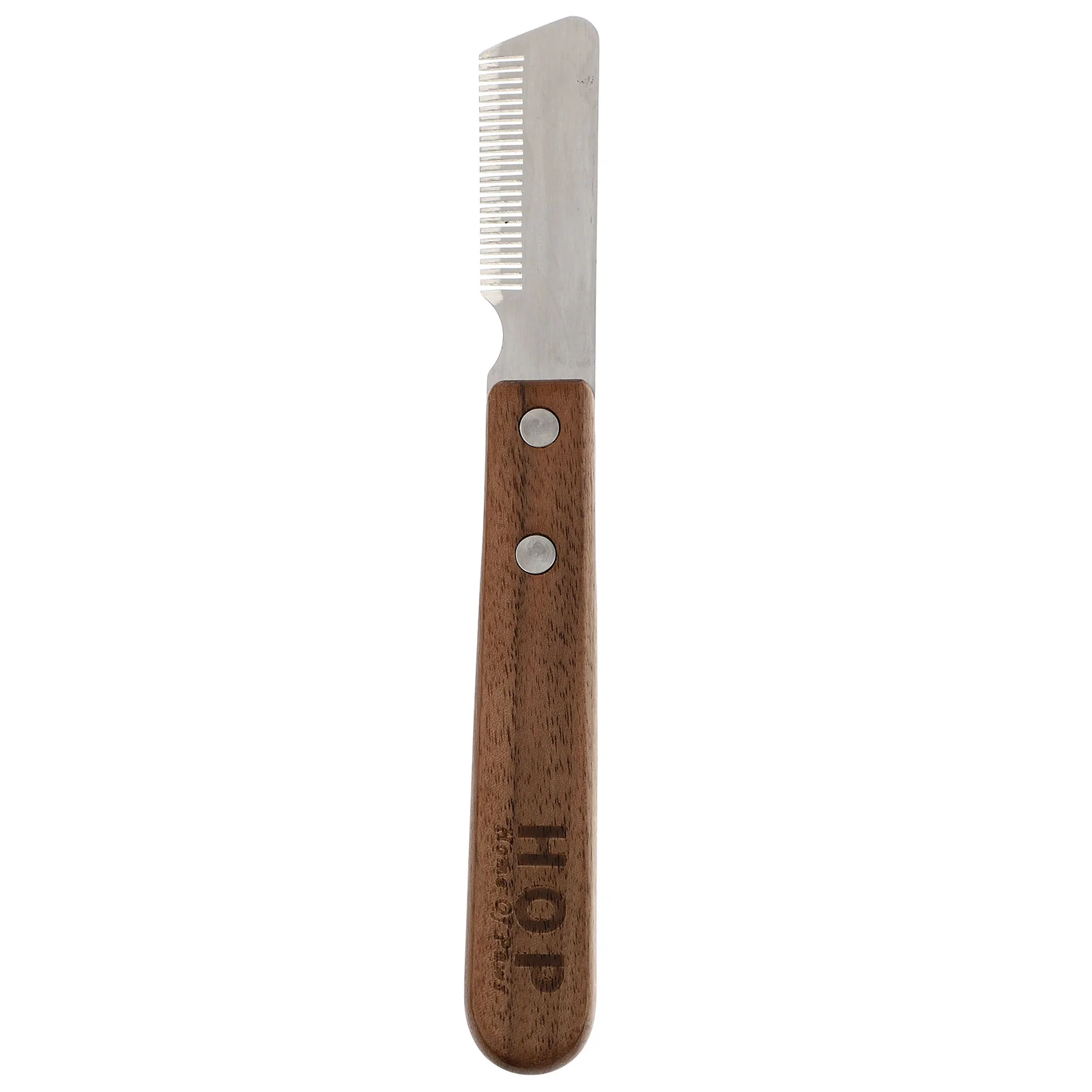 

Stripping Wooden Handle Fine Grooming Tools for Schnauzer Terrier Bull Terrier