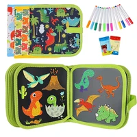 Toddlers Erasable Doodle Book Reusable Drawing Pads Coloring Doodle Book Watercolor Kids Montessori Educational Toy Gift 1