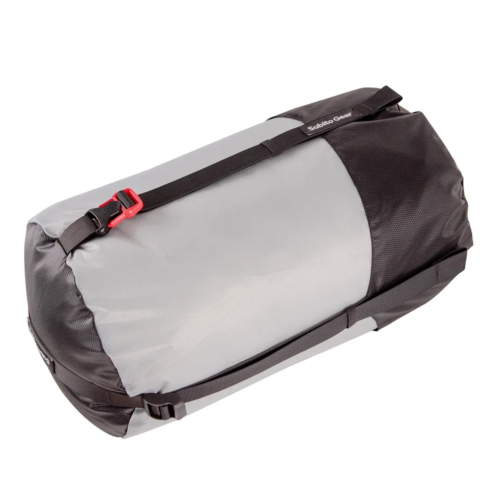 Outdoor Sleeping Bag Stuff Sack Waterproof Camping Sleeping Bag Compression Pack Large Capacity Space Saving for Camping Hiking