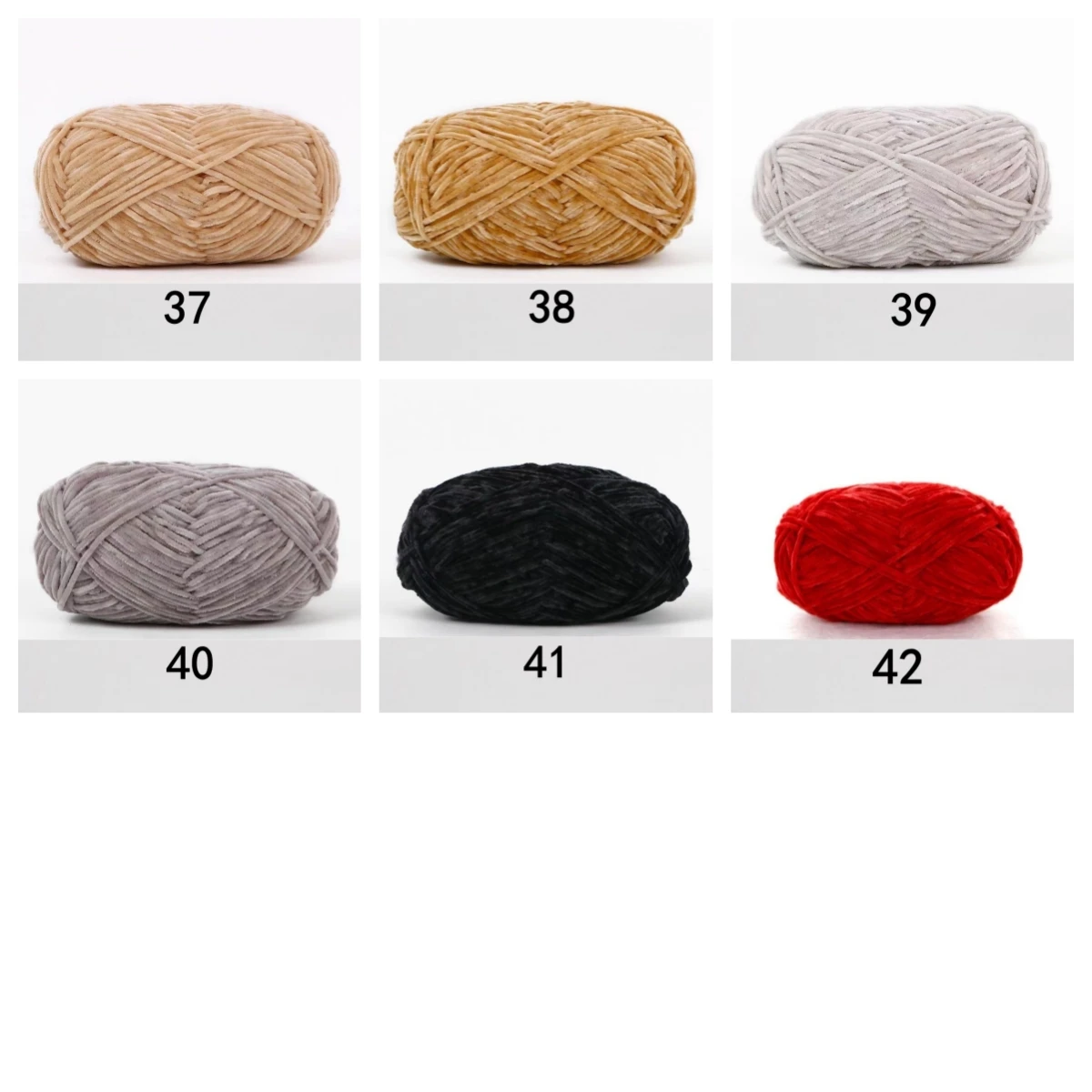 Knitting Yarn 2mm Chenille Gold Velvet Edelweiss No. 2 Diy Hand-Knitted For Baby Doll Sweater for knitting yarn