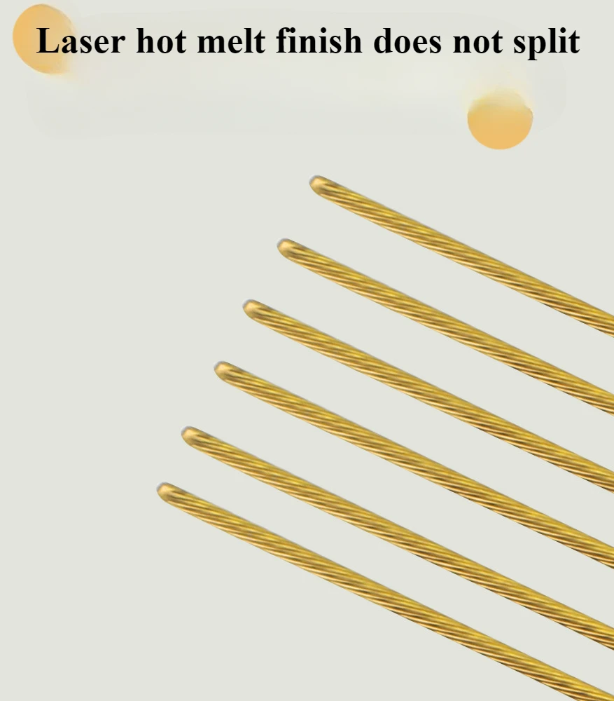 Gold Diamond Nano Grinding Wire Bicycle Braked Wires Stainless Steel Brakes Wired Core Inner Lined V Brake Cable Pull String