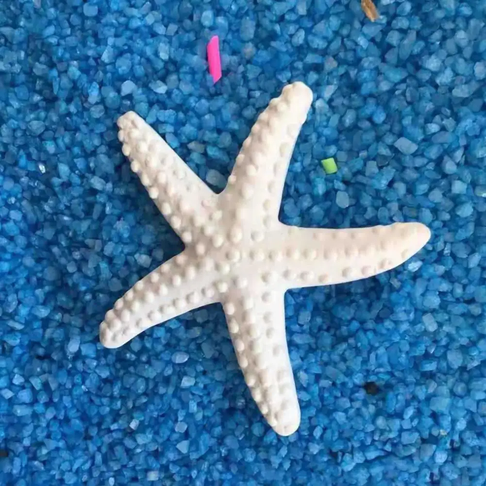 Mini Ornament Decor Artificial Starfish Colorful Resin Artificial Sea Star Starfish Desktop Anti-corrosion Aquariums Starfishes