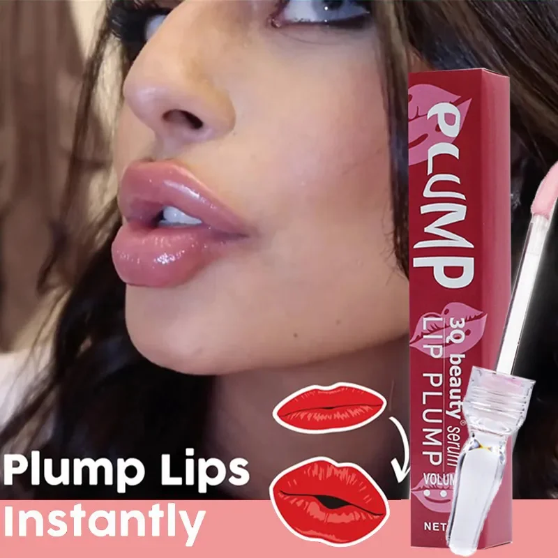Ser instant pentru buze, volumizare, ulei esențial, reducerea liniilor fine, luciu, creșterea elasticității, hidratare, iluminare sexy_voghion.com