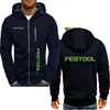 Spring and Autumn Men's hooded jacket Festool tools printing Fashion casual y2k men's hoodie fleece cotton men's hoodie 2