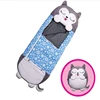 Cartoon Sleeping Bag For Children Animal Throw Pillow Folding Anti-Kick Comforter Sleeping Bag For Children Birthday Gift 2