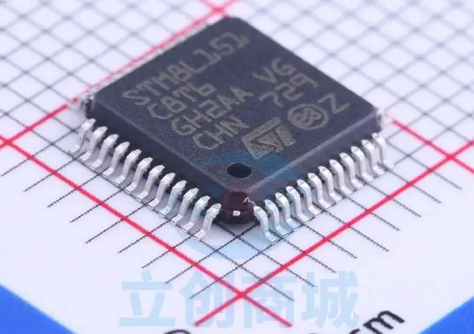 

free shipping STM8L151C8T6 10pcs