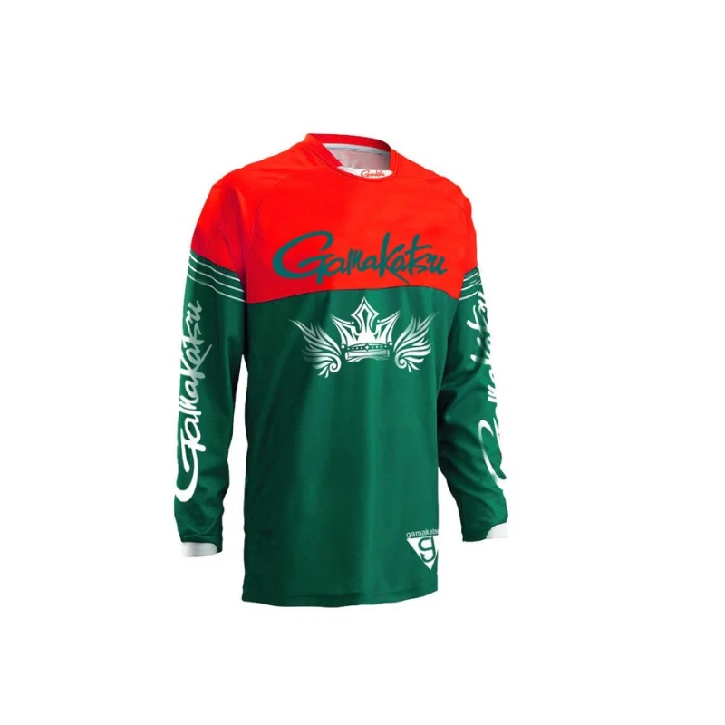 

Fishing Jersey Men Clothing Fishing Clothes Anti-UV Quick-Dry Breathable Long Sleeve Fishing Shirt