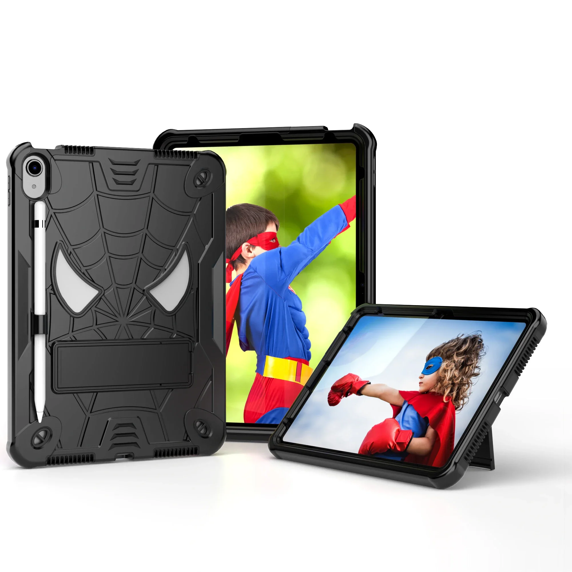 

For iPad Case 7th 8th 9th 10th Air 3rd 4th 5th Pro 11 10.9 inch Mini 6th Tablet Cover cases 2021 2022 Stand Silicone Shockproof