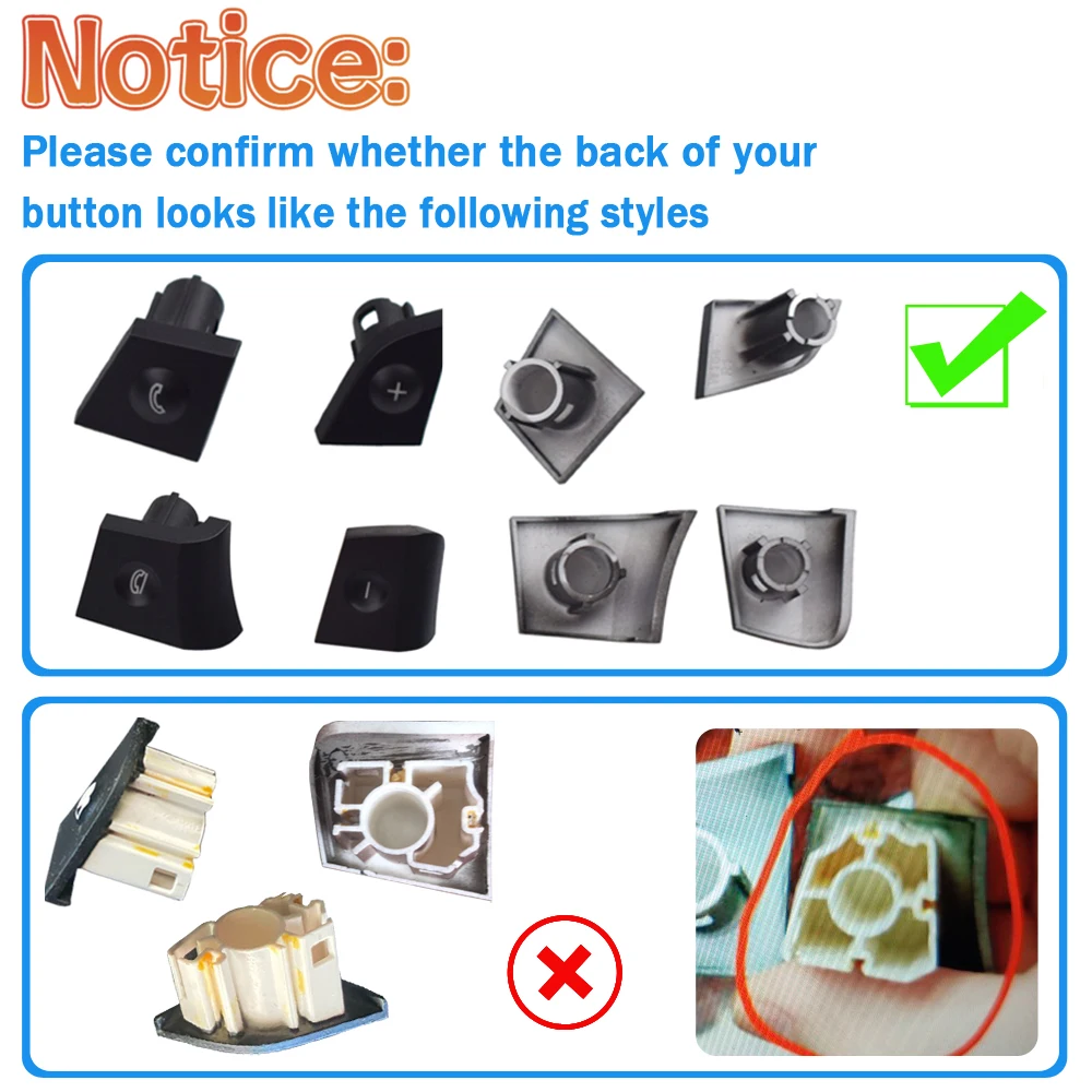 A16482079109116 Auto Lenkrad Schalter Control Taste Ersatz für 