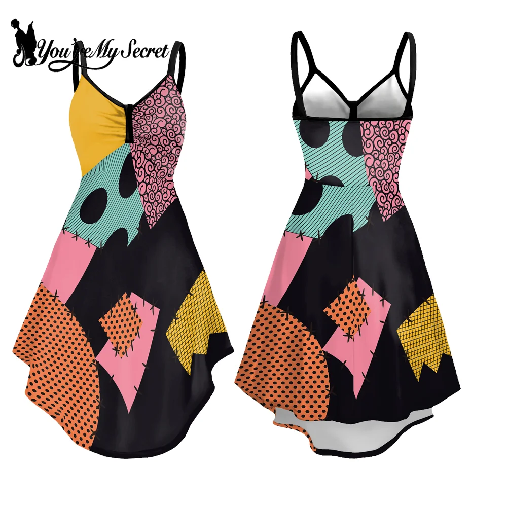 Halloween Anime Movie The Nightmare Cosplay Sally Costumes Dresses Holiday Party Women Sexy Anime Bodysuit Costume Halloween Costume