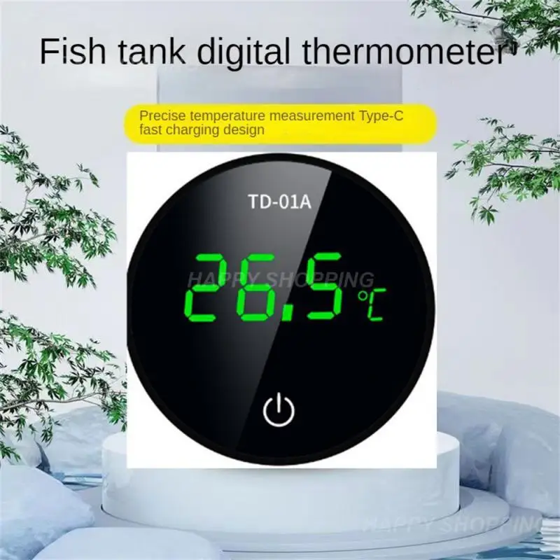 

Rechargeable Thermometer Clear And Distinct Wireless Temperature Measurement Accurate Temperature Measurement Typec Interface