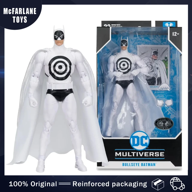 Original Mcfarlane Toys Bullseye Batman (Detective Comics #241) Platinum Edition 7 Inch Action Figure Collection Model Toy Gifts