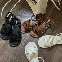 Sandales d'été pour femmes, chaussures plates à semelle souple, décontractées chaussures femmes été 2024 sandales femmes été sandales pour femmes sandales femme sandales plates femme eté chaussures ete femme sandales 3