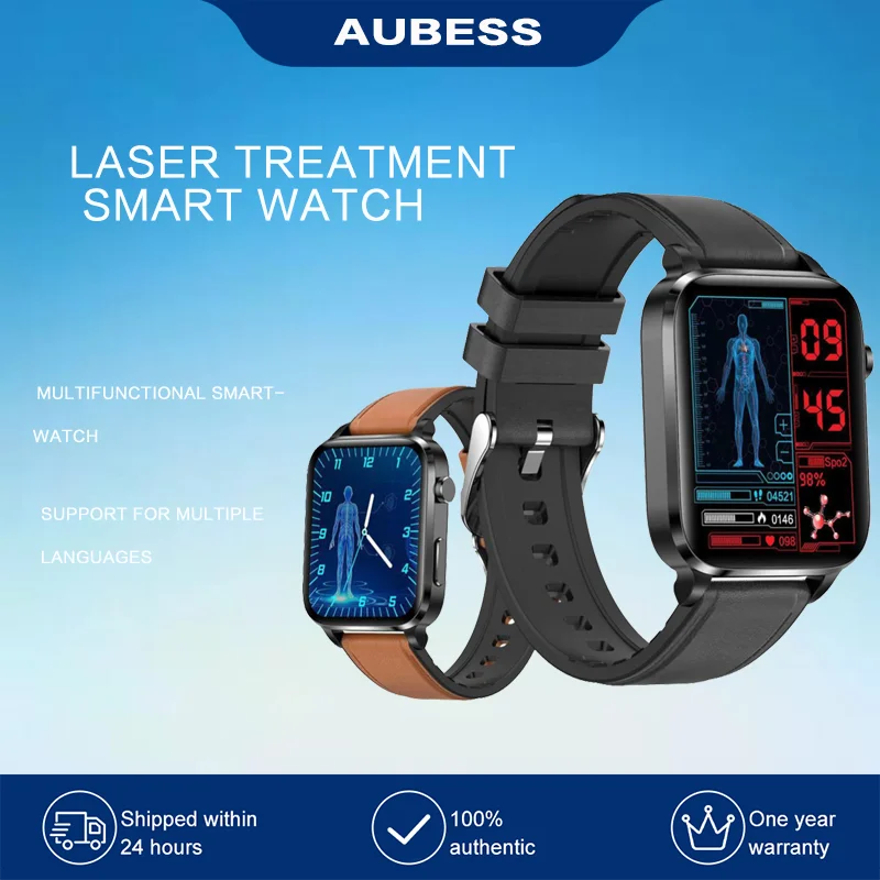 Laser Treatment Smart Watch Body Temperature Accurate Blood Smart
