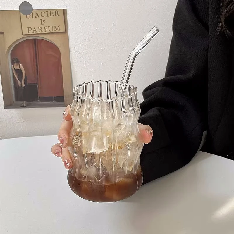 Hitzebeständiges Glas-trinkglas Für Saft Milch Kaffee Und Tee_voghion.com