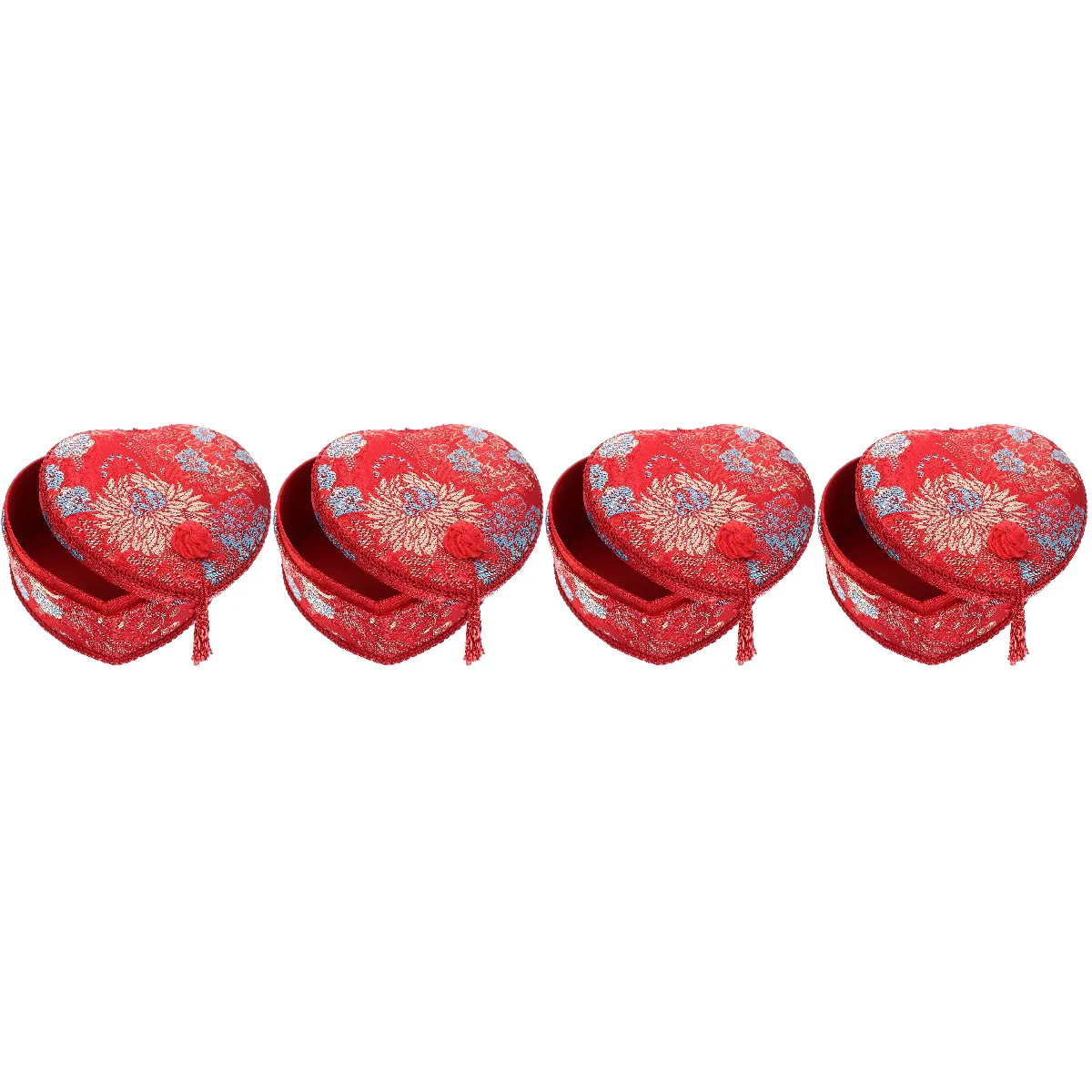 

Шитье детской китайской шкатулки для украшений в стиле ретро, маленький контейнер для сережек