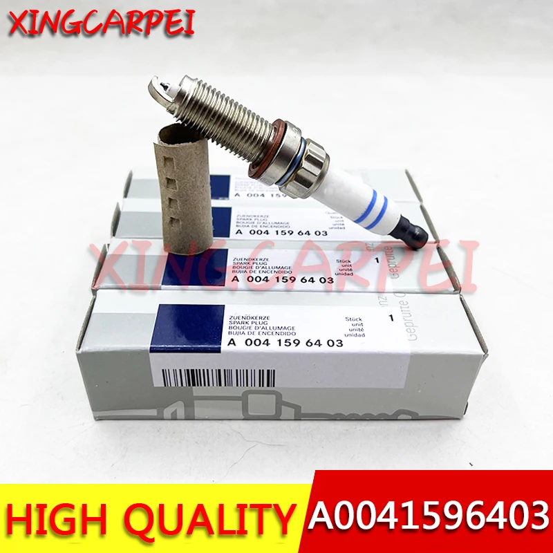 Иридиевая Свеча зажигания A0041596403 для Mercedes Benz C-CLASS W204 C204 S204 C300 C350 CLS C218 X218 CLS350 CLS550 C219 CLS63 AMG