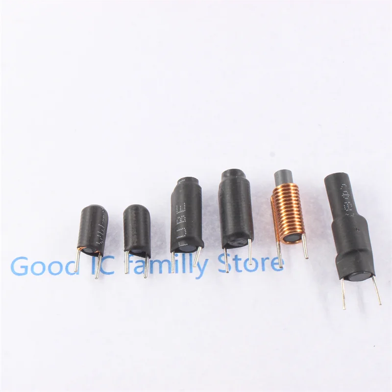 5/2PCS Magnetic bar inductance 1.5UH 2.2UH 3UH 3.3UH 4.7UH 10UH plug-in High power R bar inductance filter coil high current