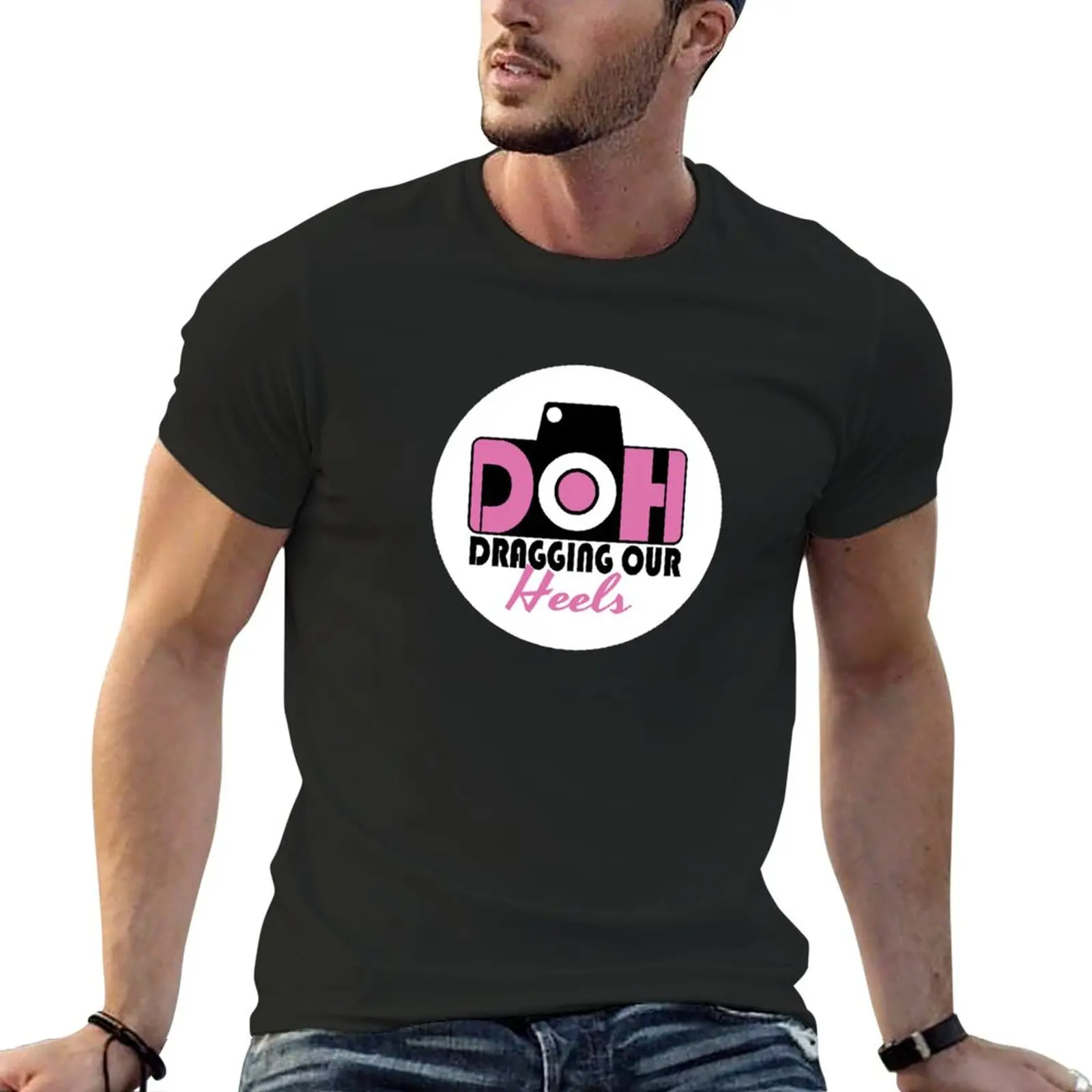 

Dragging Our Heels (DOH) Logo T-Shirt customizeds funnys for a boy sweat shirt mens graphic t-shirts pack