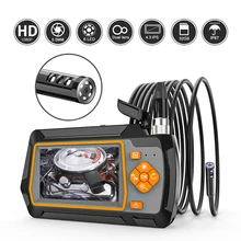 1080P 5.5mm Single & Dual Lens Endoscope Camera with 4.3 